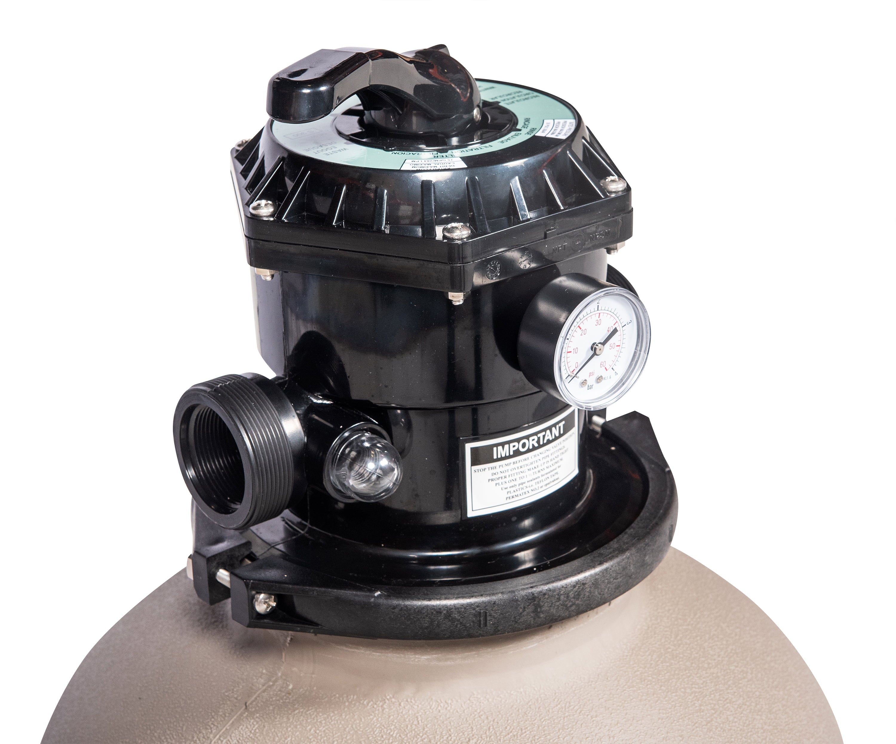 Sand Filter for Above-Ground Swimming Pool - 24 inch diameter