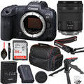Canon  R5 Mirrorless Camera with  24-105mm f/4-7.1   Lens + 64GB Memory Card + Tripod + Case & More