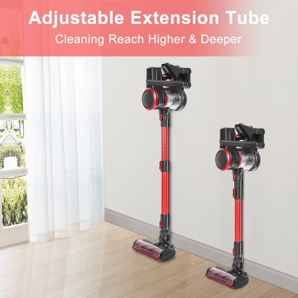 Cordless Stick Vacuum Cleaner 23KPA Brushless Motor for Hard Floor, Carpet, K17