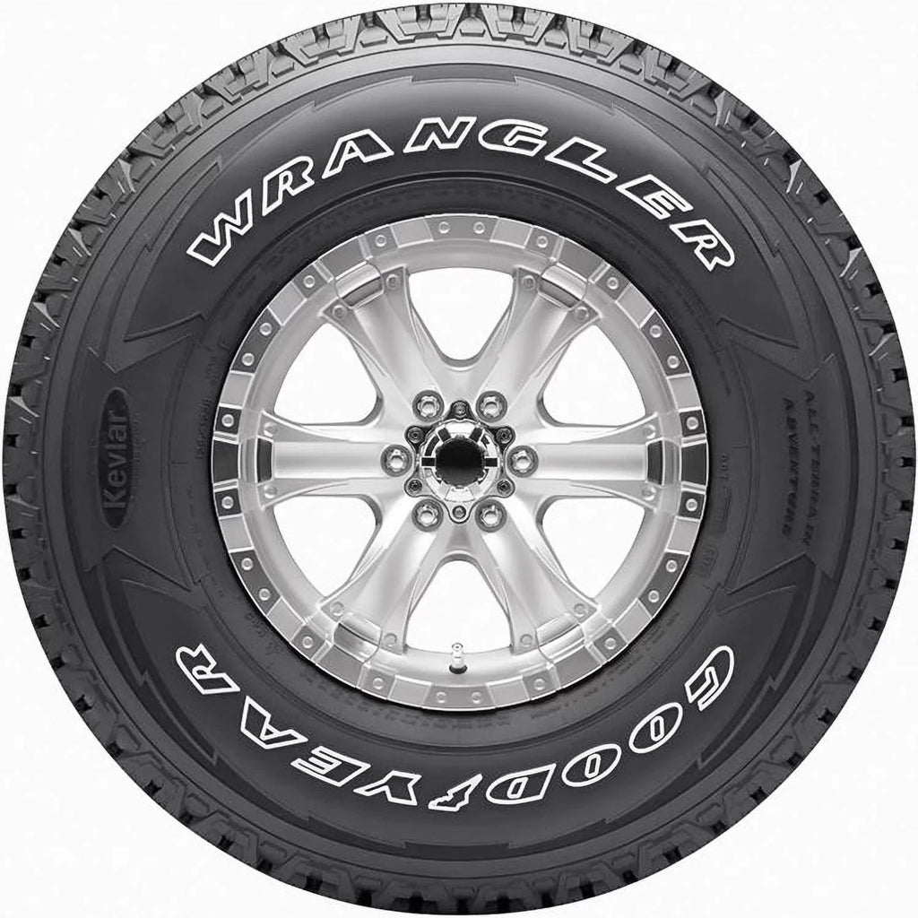 Goodyear Wrangler All-Terrain Adventure with Kevlar All Terrain 275/65R18 116T Light Truck Tire
