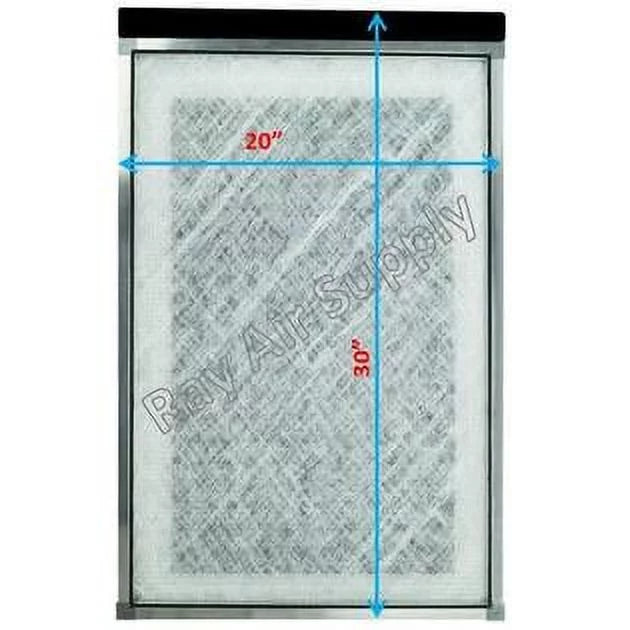20x30 Replacement Filter Pads Compatible with Dynamic Air Cleaner 20x30 Refills (3 Pack)