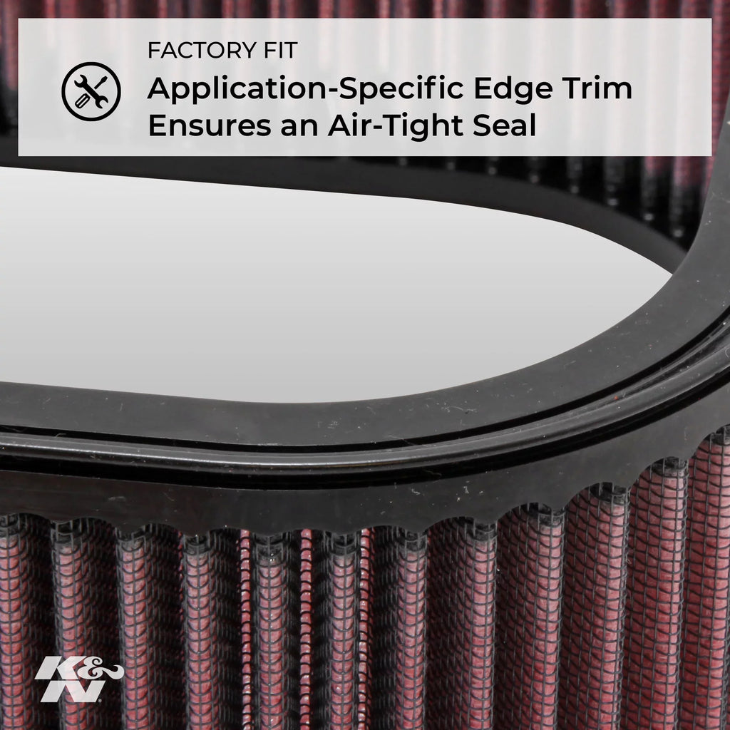K&N Engine Air Filter: High Performance, Premium, Powersport Air Filter: 2018-2019  (GL1800 Gold Wing, Auto. , Tour, Tour Airbag Auto. ) -1818
