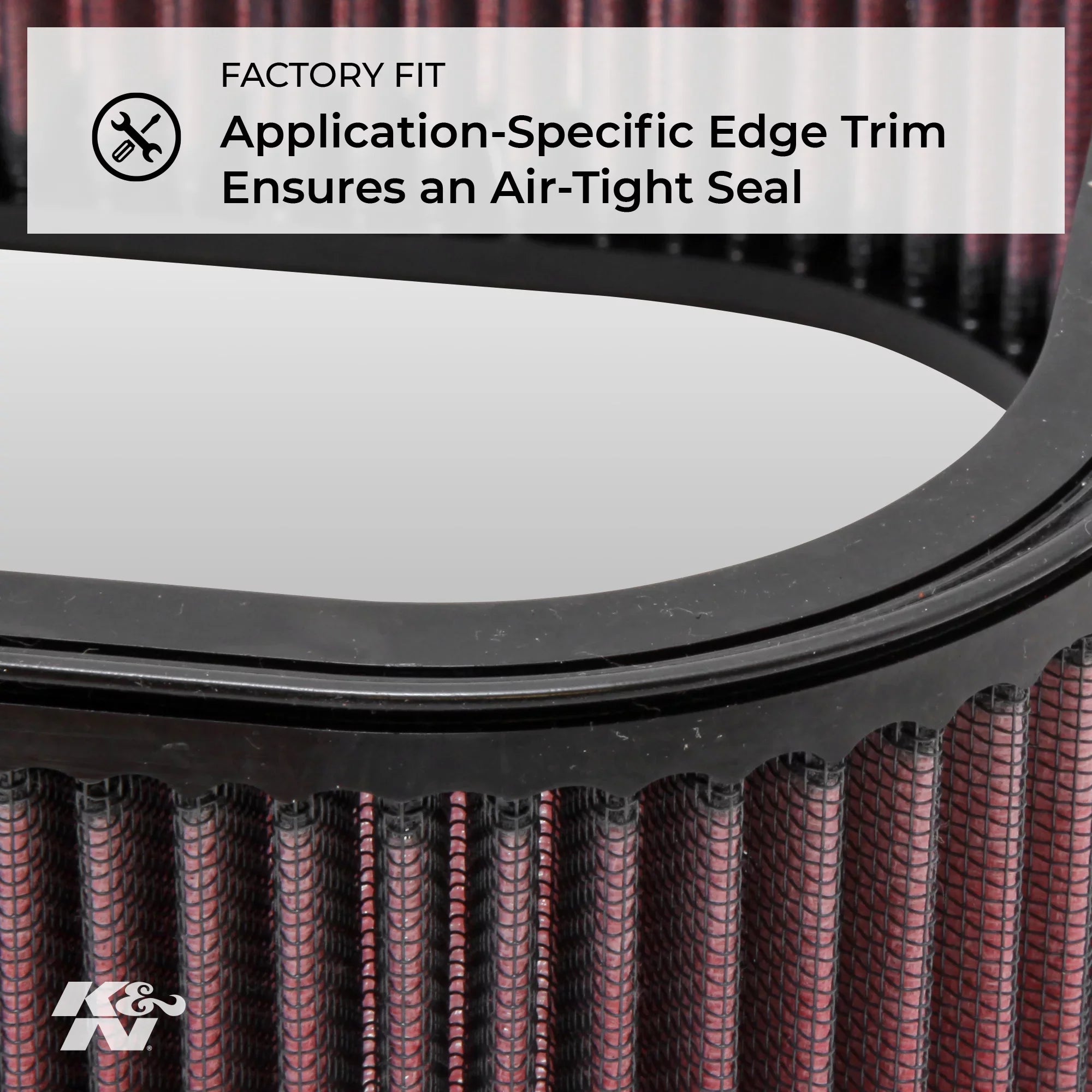 K&N Engine Air Filter: High Performance, Premium, Powersport Air Filter: 2018-2019  (GL1800 Gold Wing, Auto. , Tour, Tour Airbag Auto. ) -1818