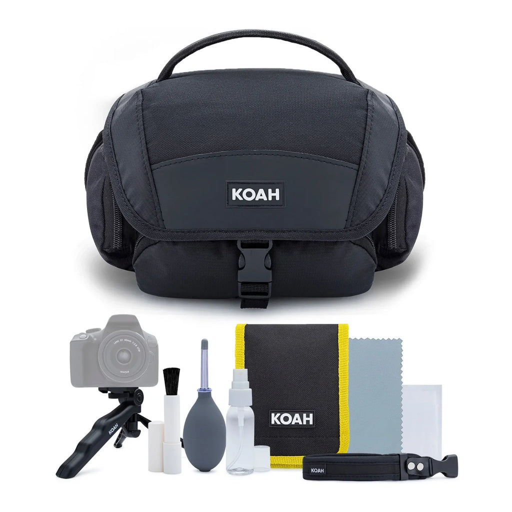 '-90 Compact Camera (Blue) Bundle with Accessory Cleaning Kit Bag and 64GB Memory Card
