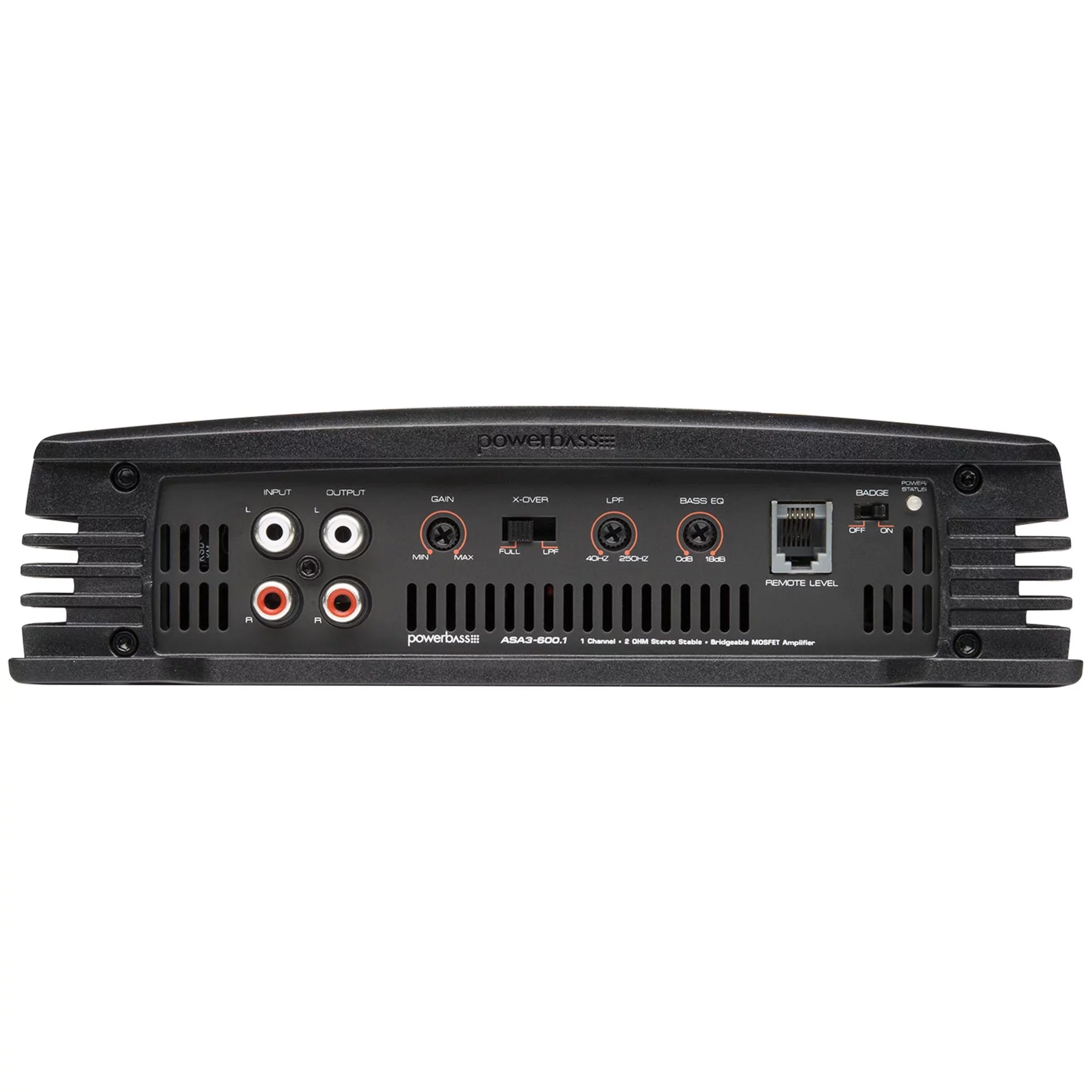 Powerbass  ASA3 600.1 Car Amplifier, 1200 W , 1 Channel, Class