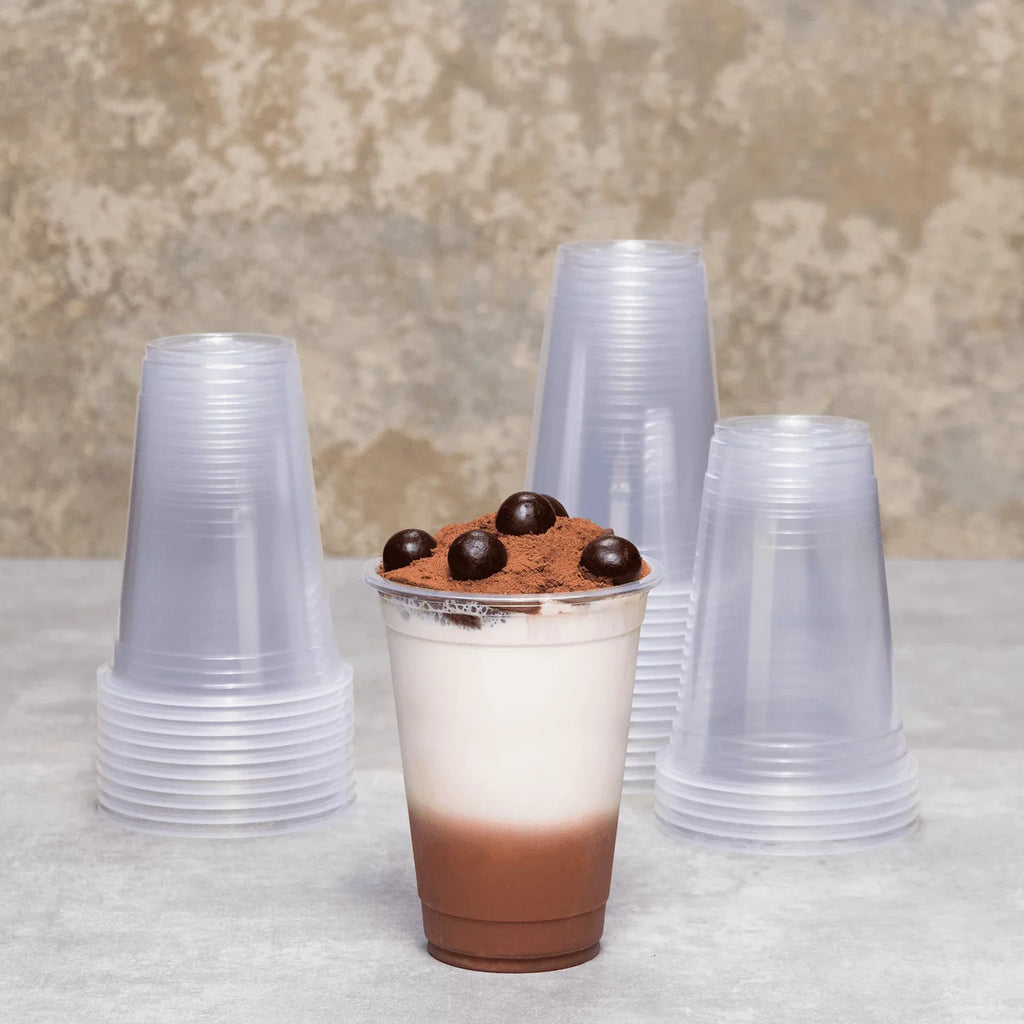 Karat C1011 Translucent U-  Modern Cups 16 oz 500 cc (95mm), 2000 Pcs