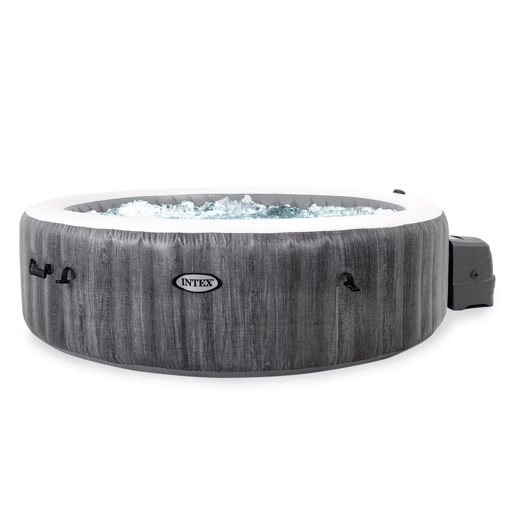 Intex PureSpa Plus Inflatable Bubble Jet Spa & Replacement Filters (8 Pack)