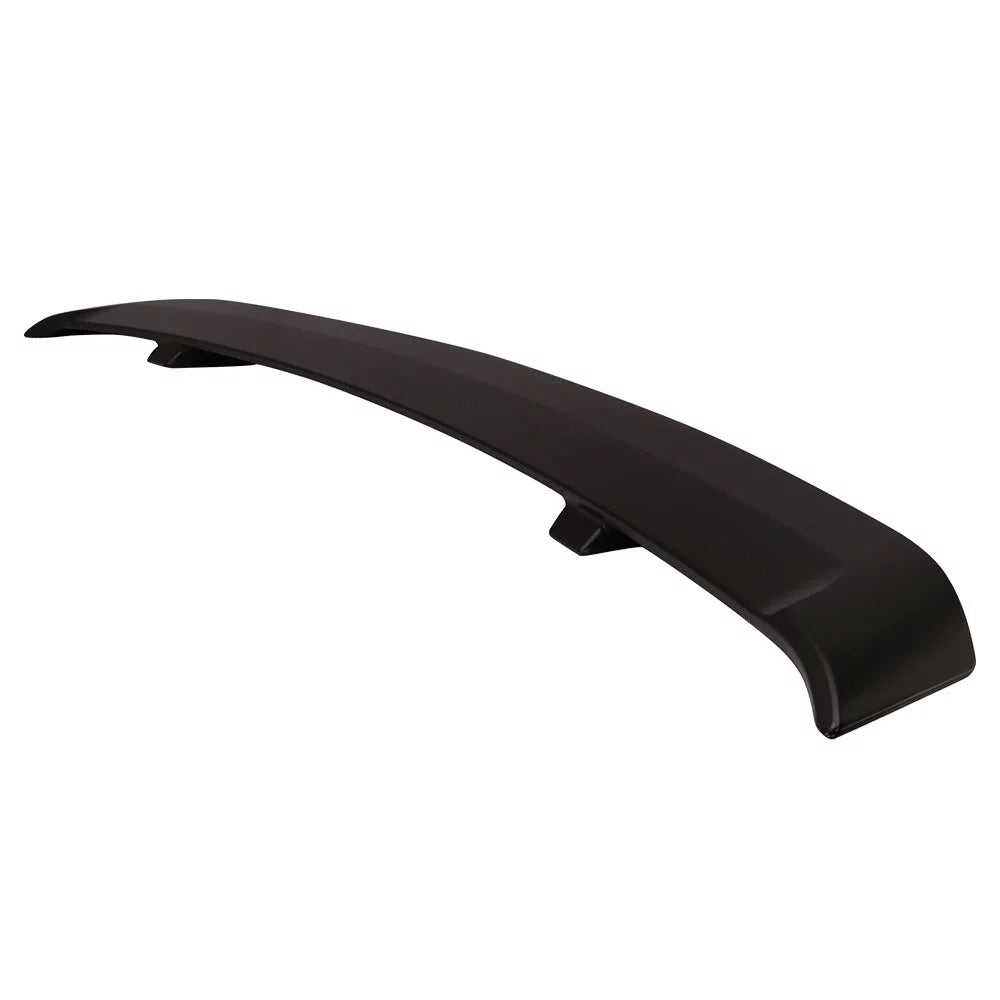 Ikon Motorsports Compatible with 05-09 Ford Mustang  Factory Style Trunk Spoiler Unpainted  Black Wing