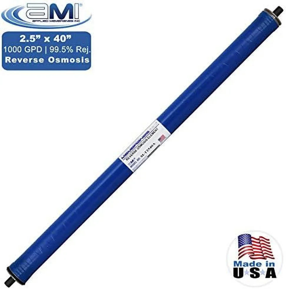 Reverse Osmosis Membrane For Tap Water | 1,000  At 225 Psi | 99.5% Rejection | Replacement  Membrane |   M-T2540A