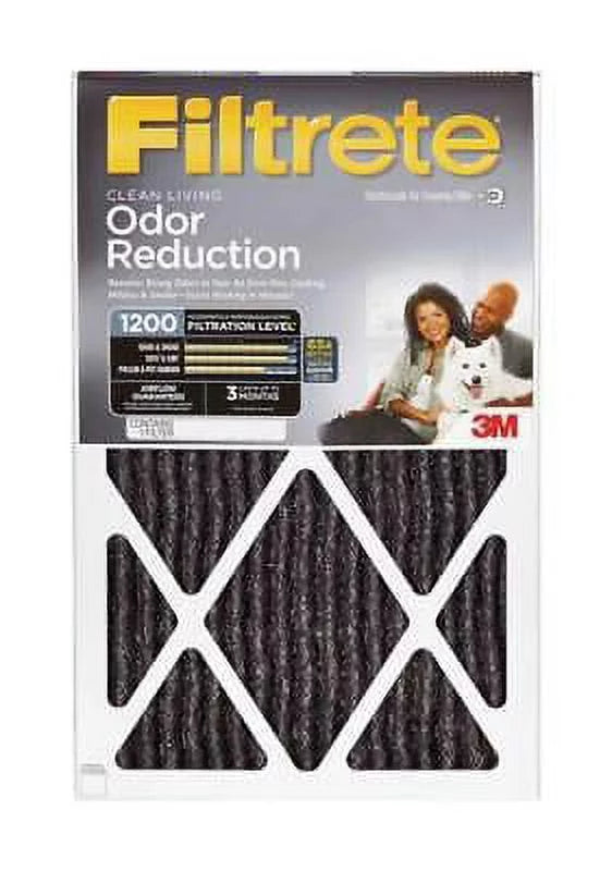 3M Filtrete 20 in. W x 20 in. H x 1 in. D Carbon 11  Pleated Air Filter (Pack of 4)