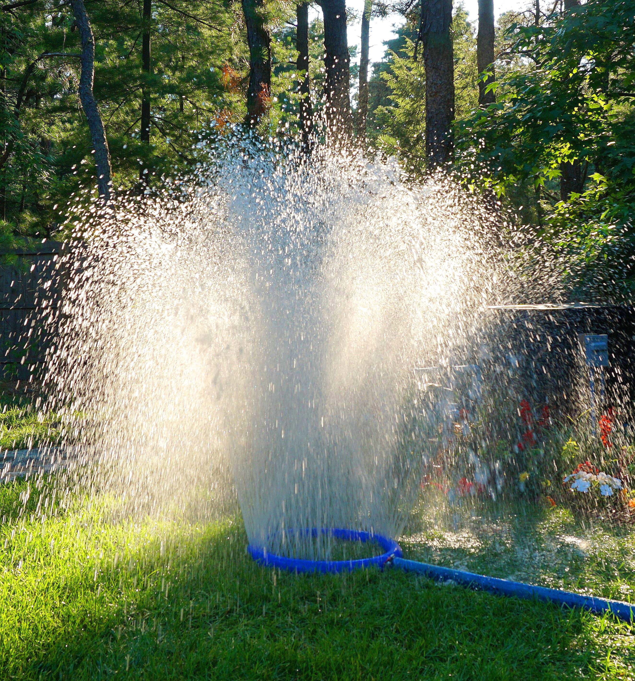 Backwash Pool Hose Waste Water Fountain Kit for Sand & Cartridge Filtered Swimming Pools with 1.5" Hose #400