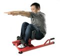 Iron Bar 3-in-1 Sissy Squat & Leg Exercise Bench for Home Gym - Sit-ups
