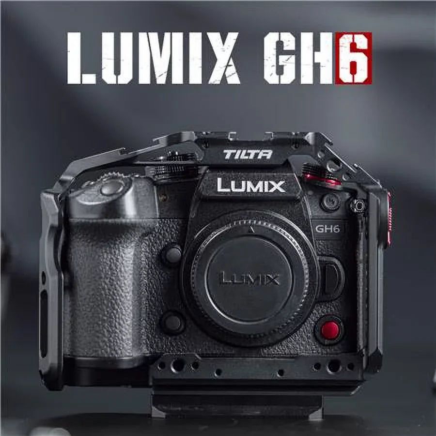 Full Camera Cage for Panasonic Lumix GH6, Black