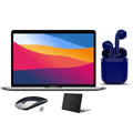 Restored Apple MacBook Pro MPXW2LL/A Touch Bar Feature 3.1GHz i5 8GB  256GB  Bundle:  Essentials Bluetooth/Wireless Airbuds, Black Case, Wireless Mouse By Certified 2 Day Express (Refurbished)