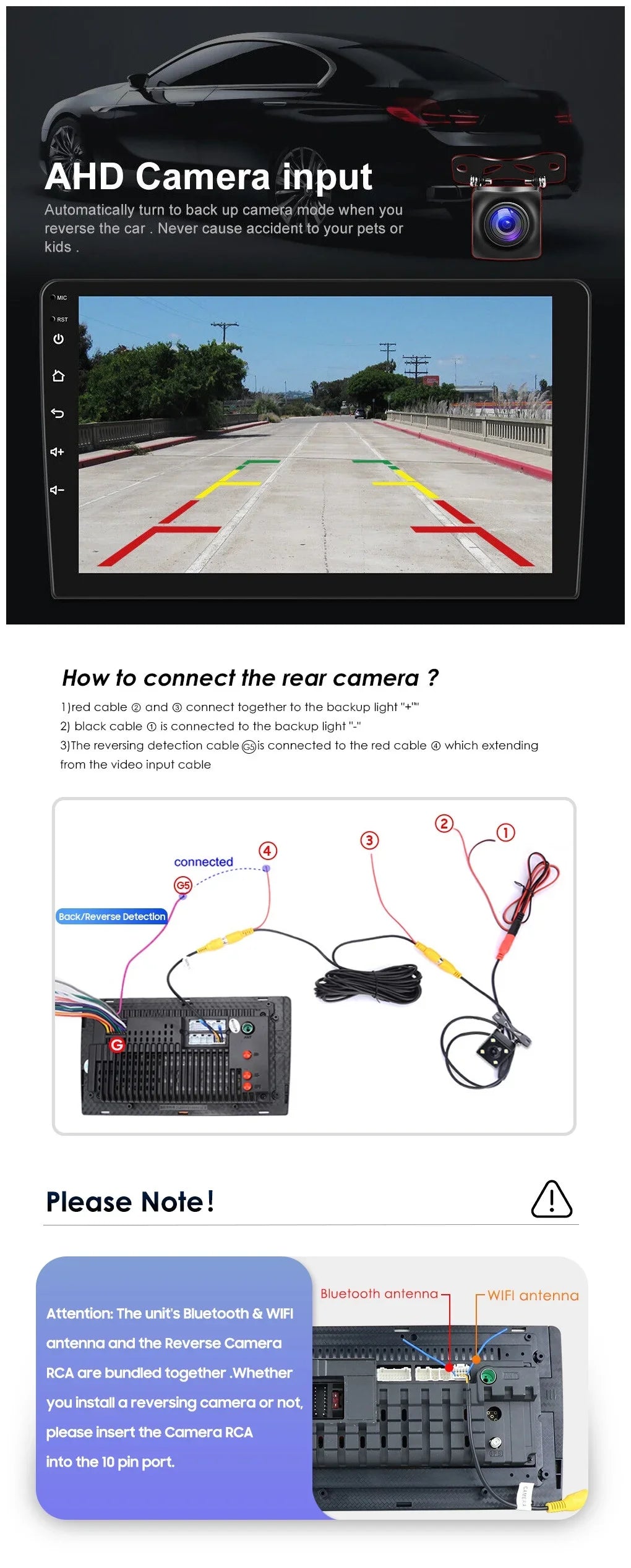 10.1" Touch Screen Android 12  Navigation Bluetooth Double 2 Din Car Stereo Radio Head Unit 2+32GB Carplay For 2003 2004 2005 2006 2007 Honda Accord