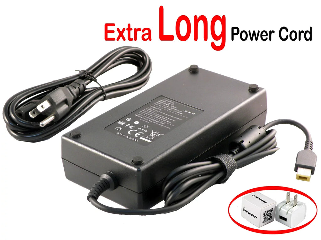 iTEKIRO 170W  Adapter for Lenovo ADL170NDC2A ADL170NLC3A ADL170SCC2A ADL170SCC3A ADL170SDC2A ADL170SDC3A ADL170SLC2A ADL170SLC3A; Legion Y720 Y7000 80VR 81LF; ThinkPad P50 P51 P52 W540 W541 20EN