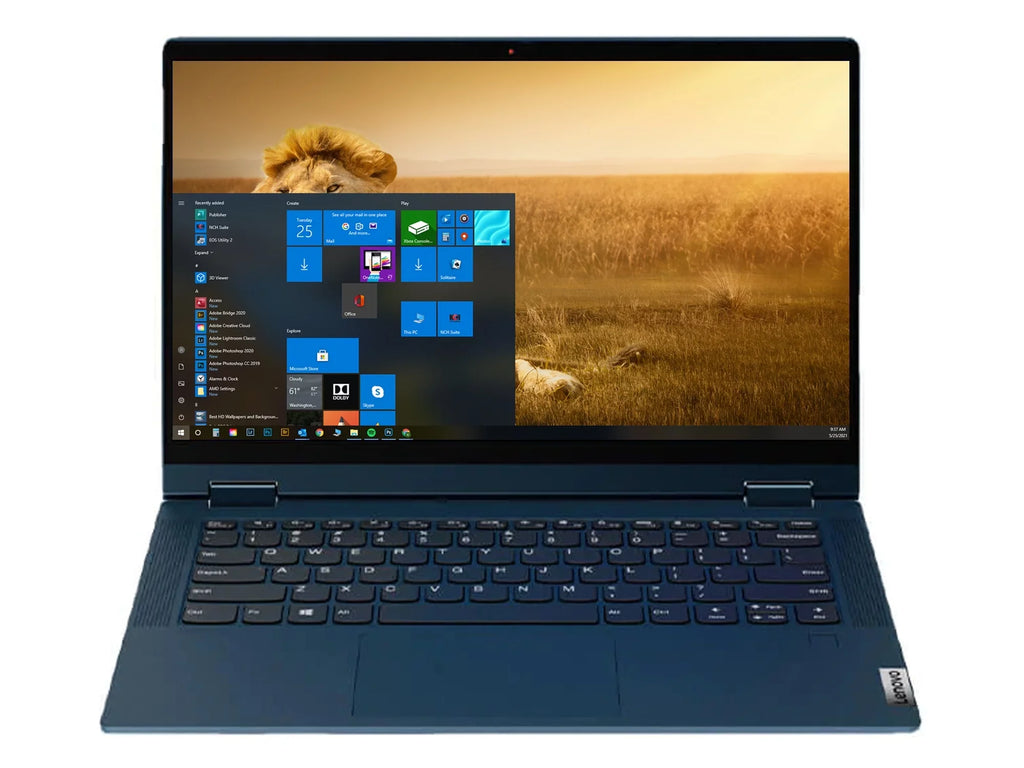 Lenovo IdeaPad Flex 5 2-in-1, 14"   Touch Display, Intel Core i3-1115G4 Upto 4.1GHz, 8GB , 256GB NVMe , , Card Reader, Wi-Fi, Bluetooth, Windows 10 Home S (82HS00BVUS)