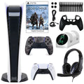 Sony PlayStation 5 Digital  Console with Extra Gray Camo Dualsense Controller and Accessories Kit