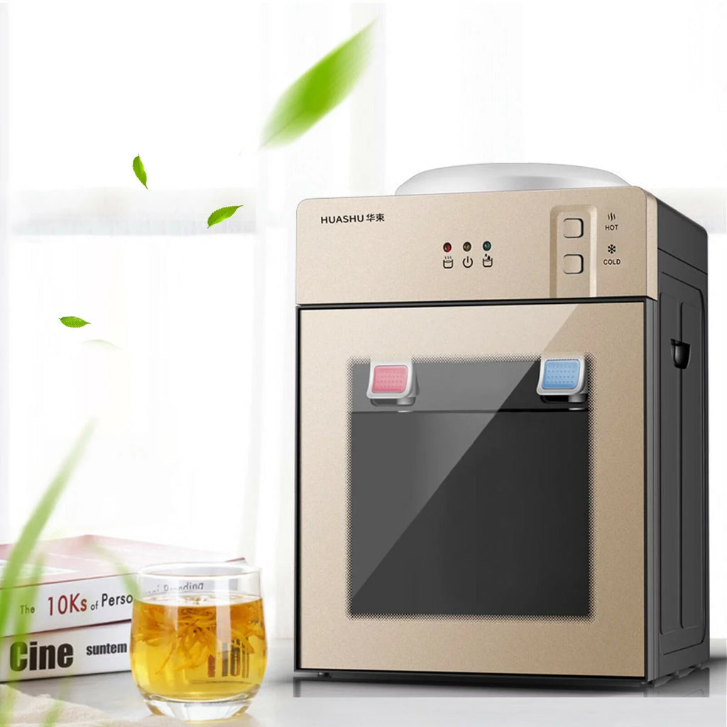 5 Gallon Electric Hot Cold Water Dispenser Top Loading Stainless Steel for Home Office