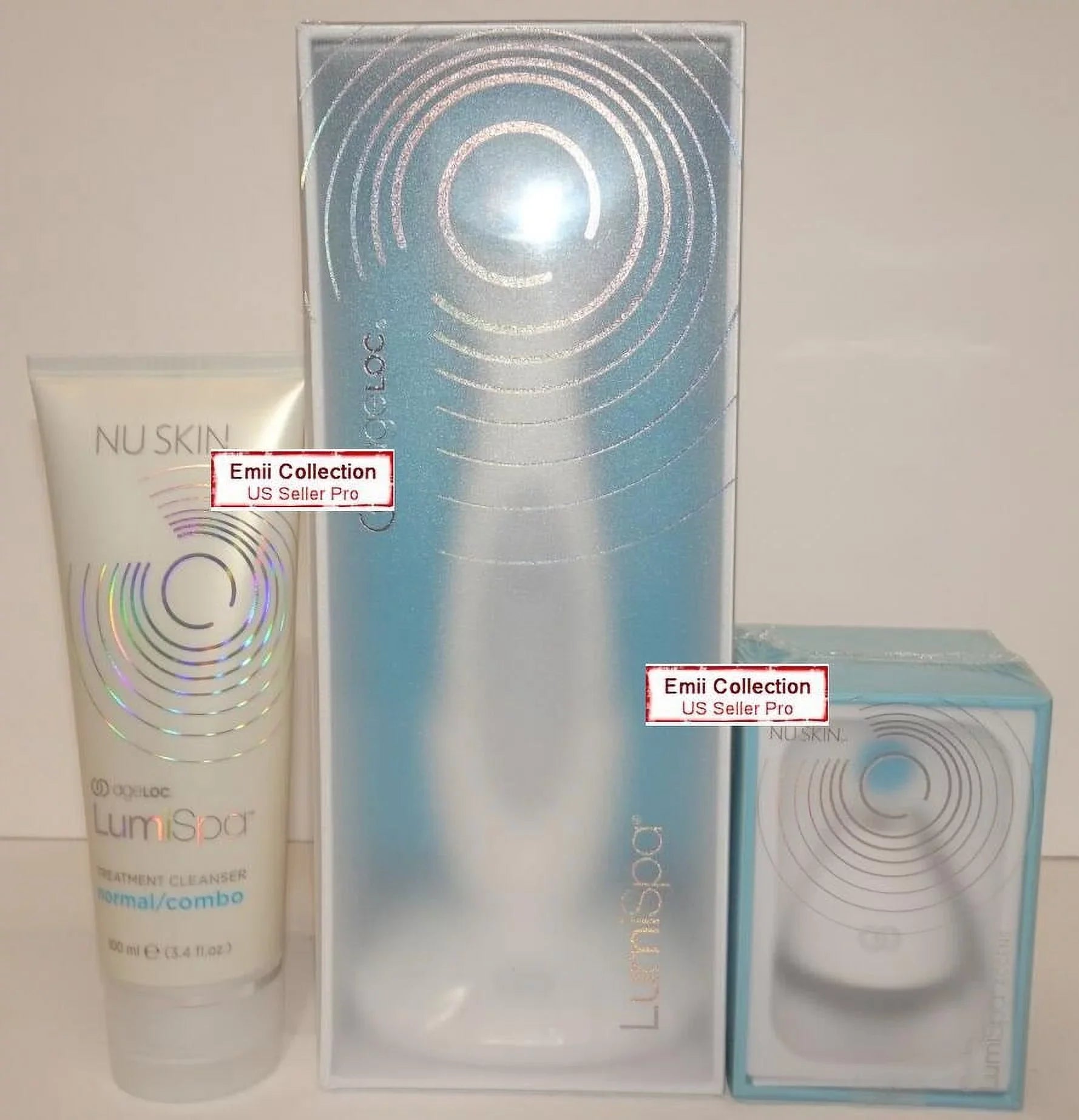 Nu Skin Nuskin ageLOC LumiSpa Lumi Spa Kit with Normal/Combo Cleanser and Accent Head