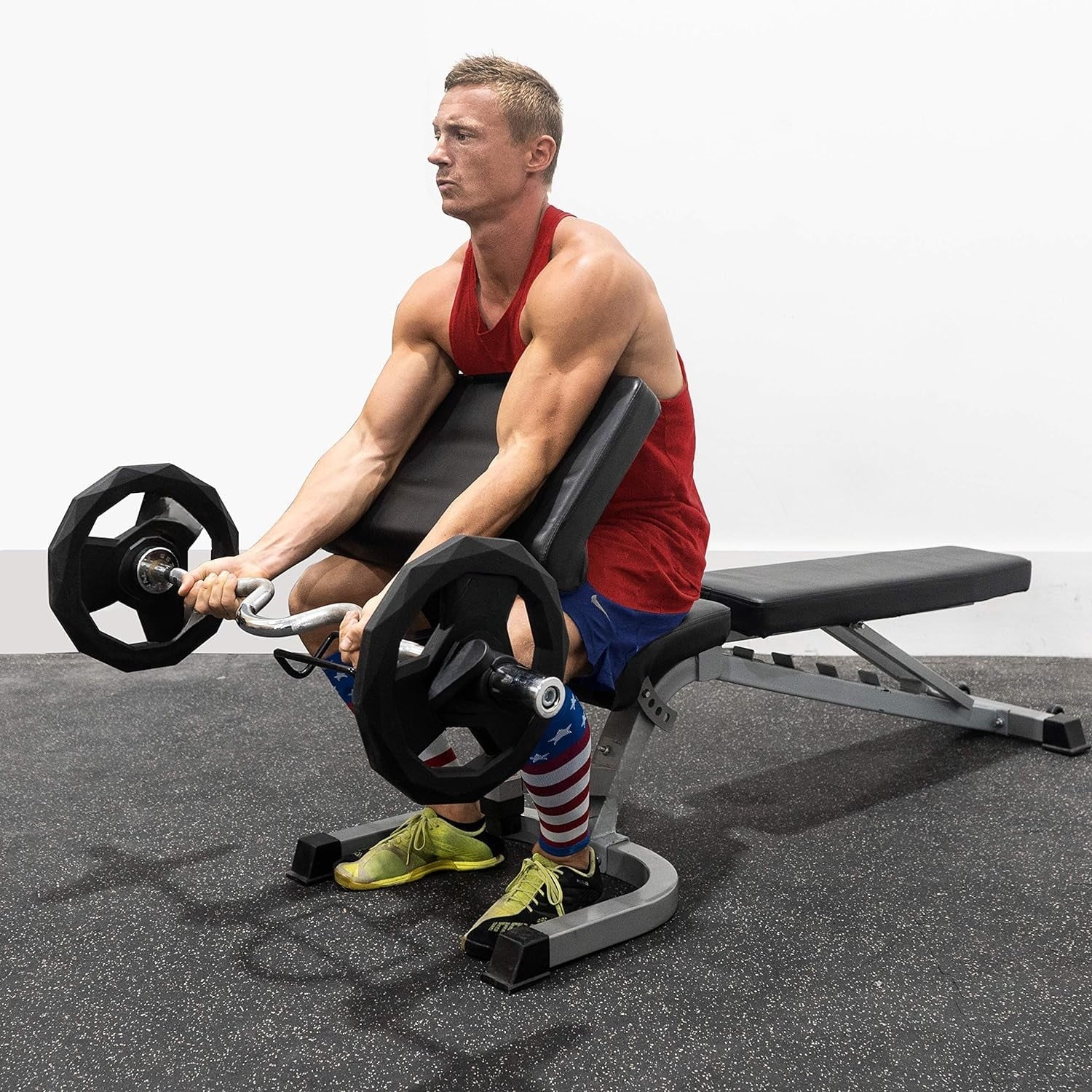 '-2 Preacher Curl Bench Attachment For Use W/Benches Only