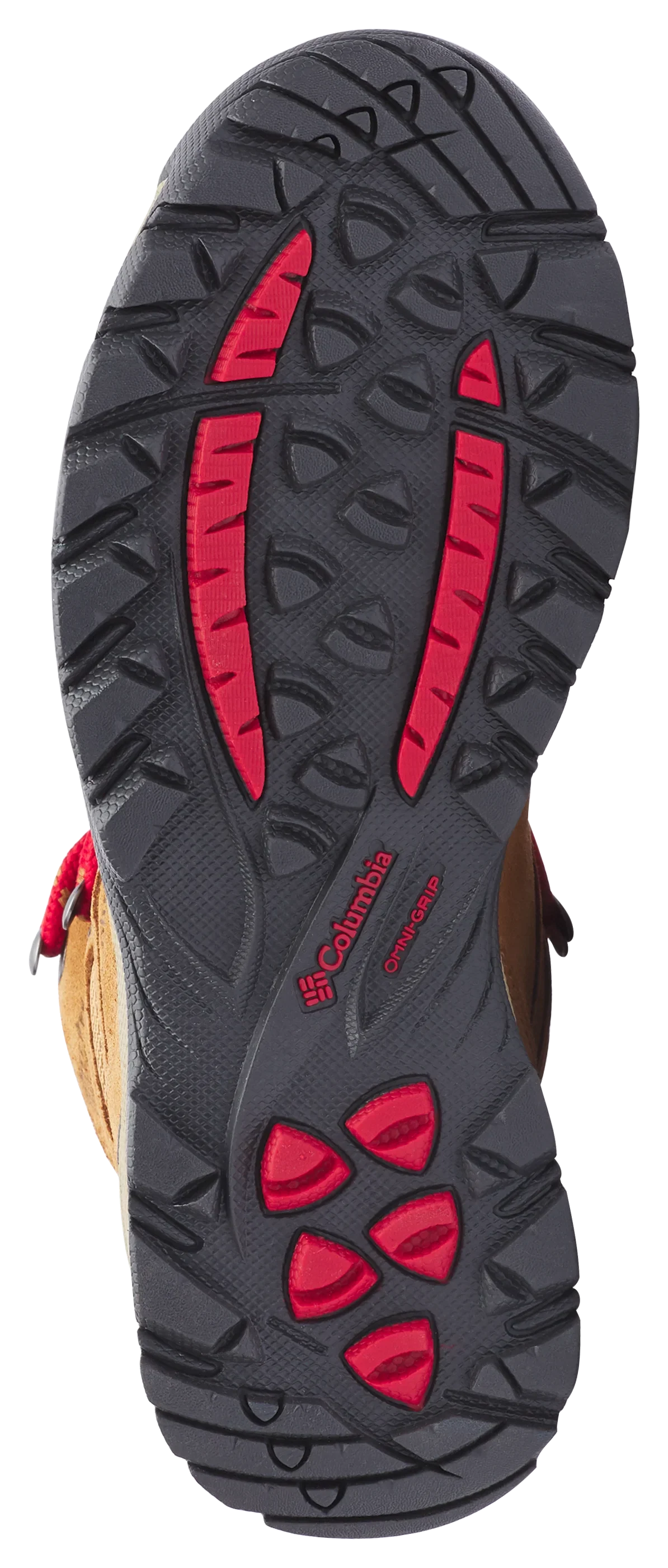 Columbia Newton Ridge Amped Waterproof Hiking Boots for Ladies - Elk/Mountain Red - 10W