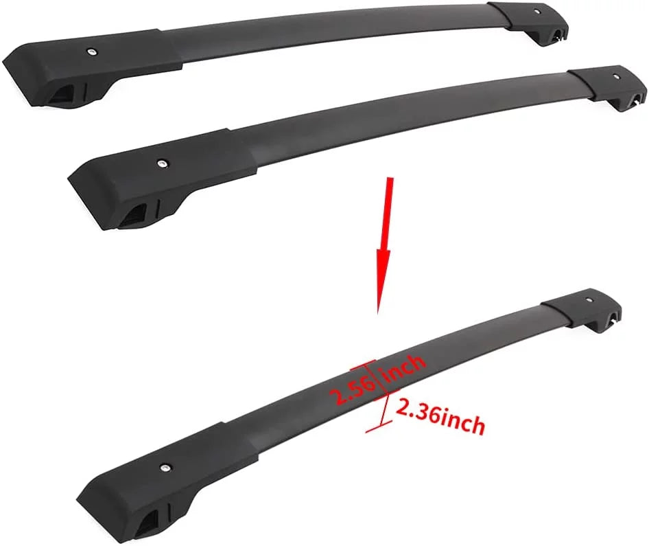 Cross Bars Roof Rack Fit for Jeep Cherokee 2014 - 2023 Luggage Rack Crossbar Cargo Carrier with Side Rails