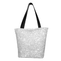 Bingfone Silver Glitter Women Shoulder Tote Bags Casual Bag Ladies Shopping Handbag