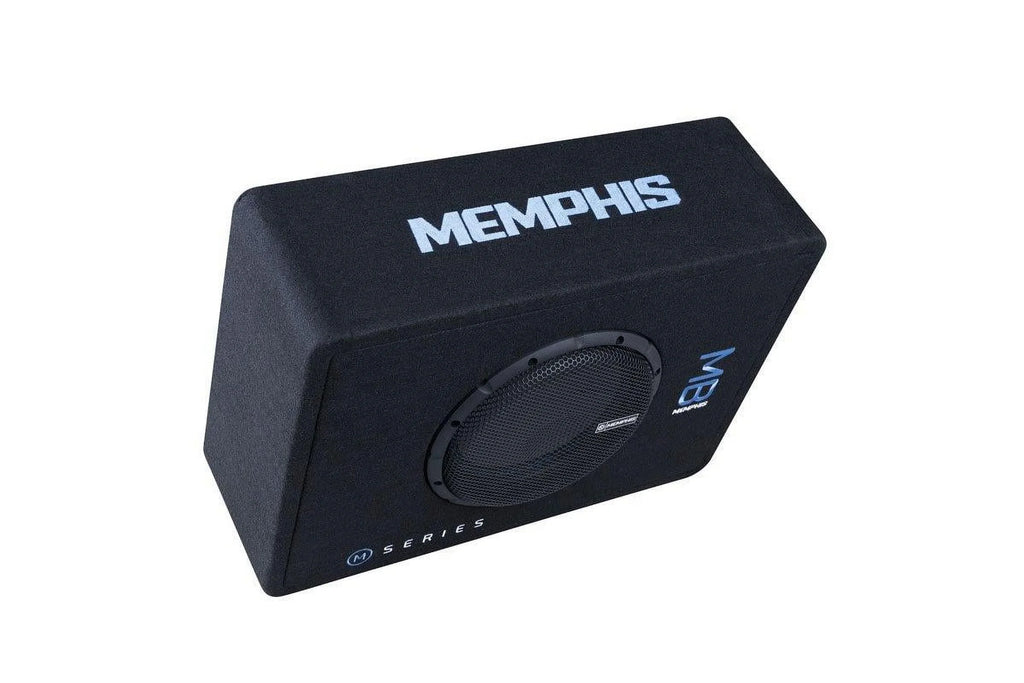 Memphis Audio MBE10SP 10 Inch 500W Amplified Subwoofer Single Bass System 2 Ohm