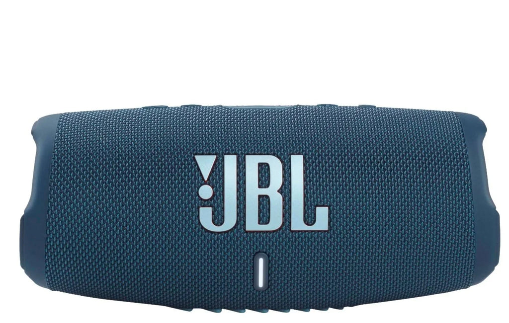 Charge 5 Bluetooth Speaker, IP67 Waterproof Bundle with Deluxe  Hardshell Protective Case (Blue)