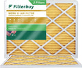 Filterbuy 24x25x1  11 Pleated   Furnace Air Filters (2-Pack)