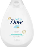 Baby Dove Fragrance Free Lotion, Sensitive Moisture 13 oz, 3 count