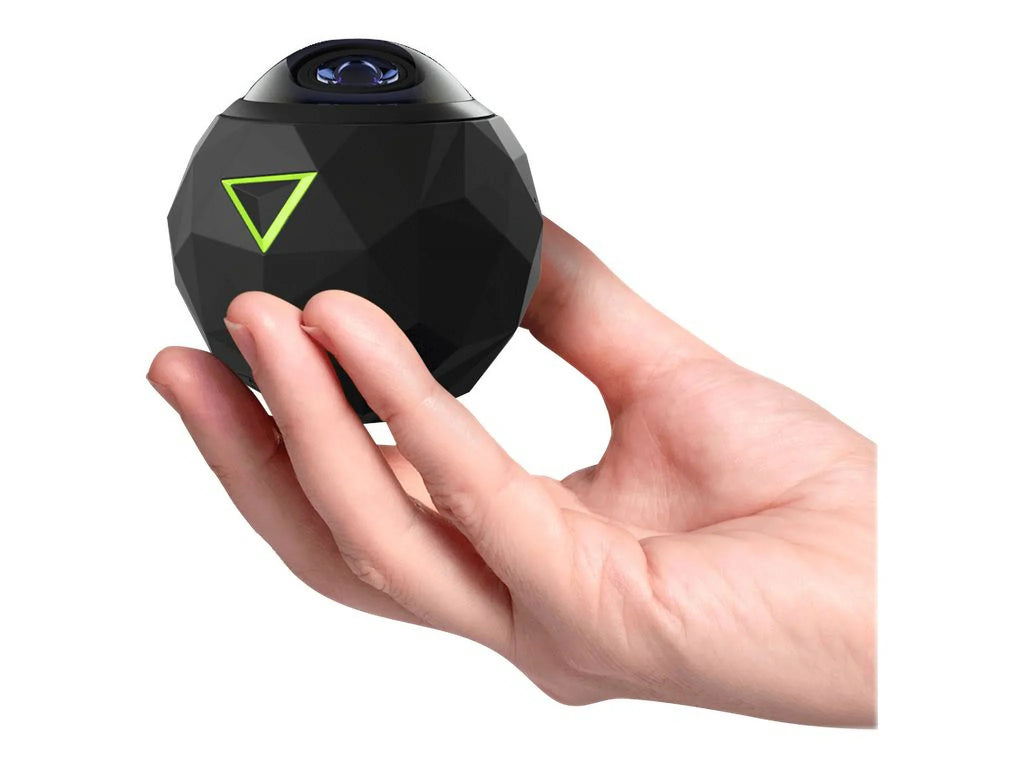 360Fly 4K - Action camera - 16.0  / 30 fps - flash 64  - Wi-Fi, Bluetooth - underwater up to 30ft - black