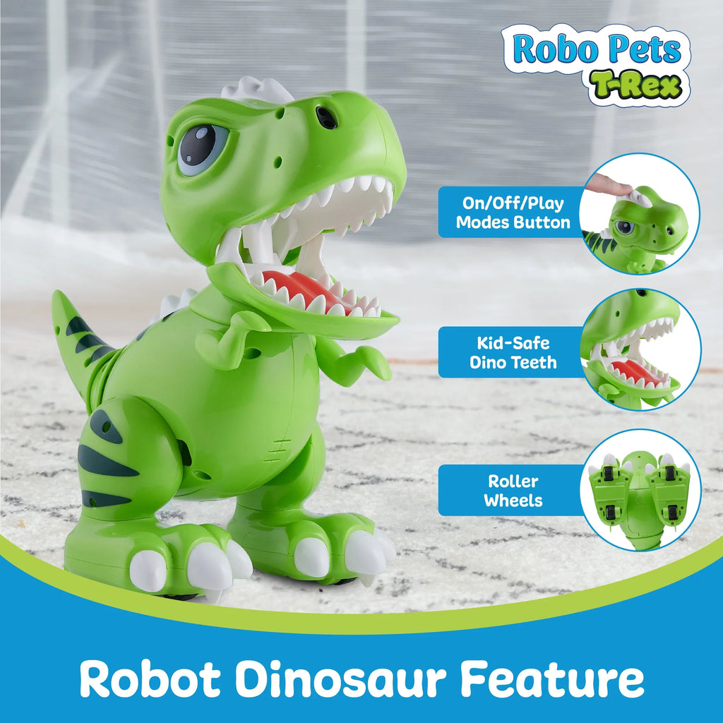 Power Your Fun Robot Pet T-Rex