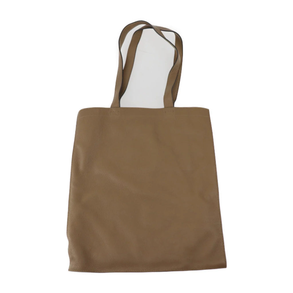 Pre-Owned  Fendi Tote Bag 7VA426 Leather Brown Series Shoulder Coffee Cup Pattern (Like New)