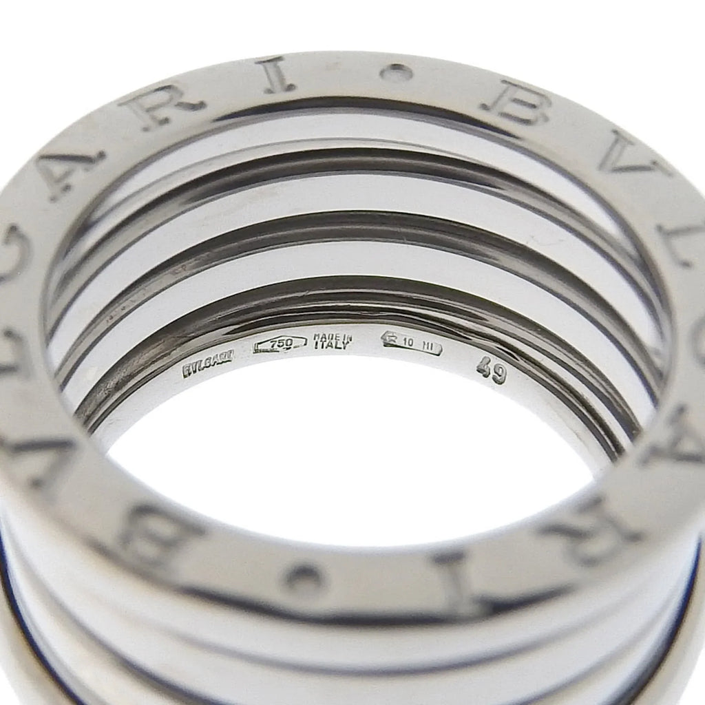 Pre-Owned Bulgari  B-zero1 Ring B-zero One K18 White Gold Approx. 9.3g Women's I220823086 (Good)