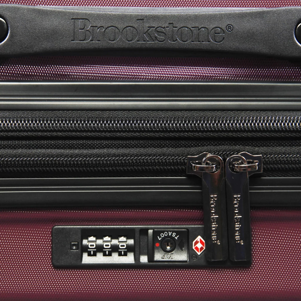 Brookstone Nelson 29" Hardside Spinner Luggage - Plum
