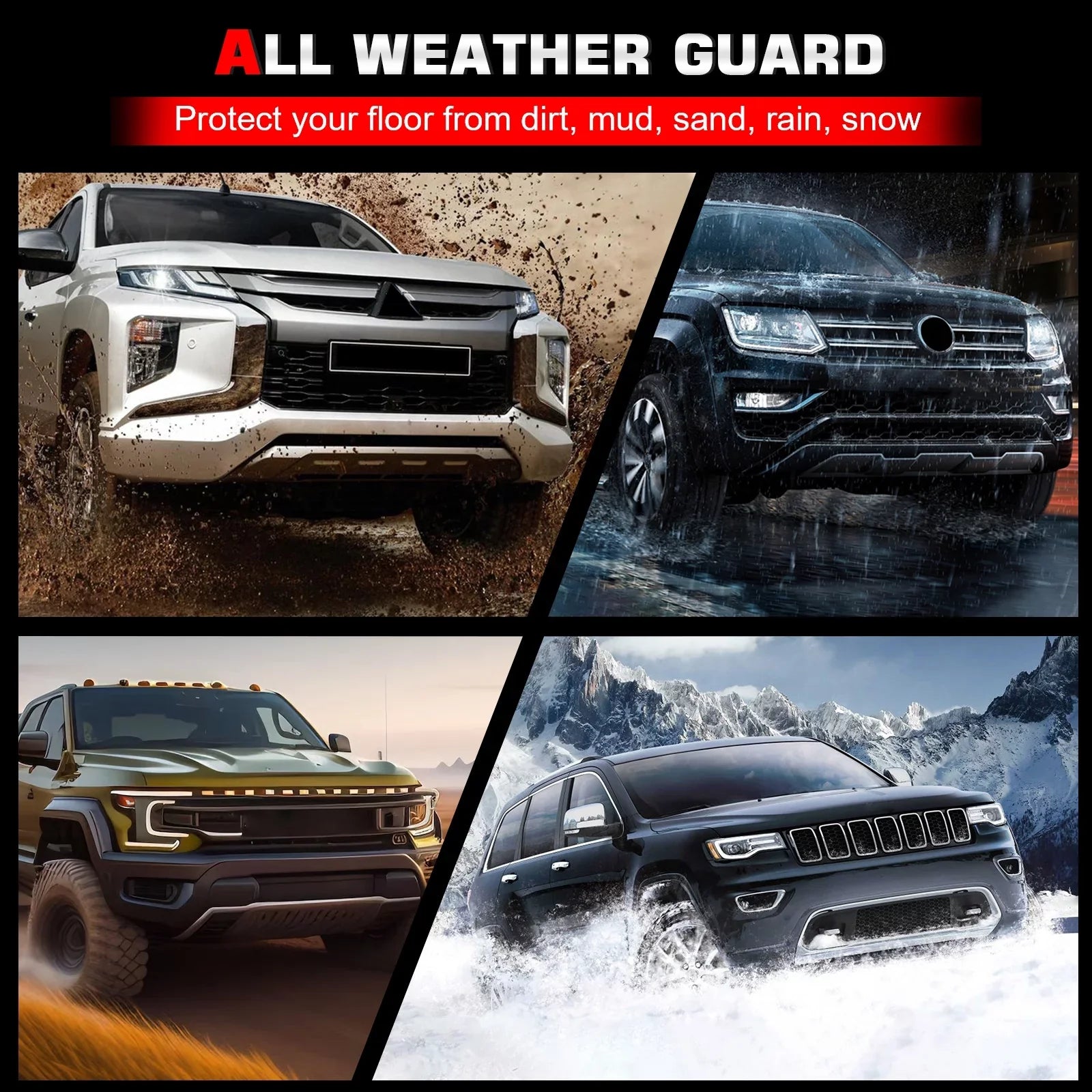 Ikon Motorsports Trunk Mat Compatible With 2023-2024 Honda -V, Black 3D Molded Car Rear Carpets Liner Protection  Thermo Plastic Elastomer All Weather Boot Tray Cover Protector Pad