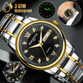 Men's Watch Relojes De Hombre Stainless Steel Quartz Classic Luminous Waterproof