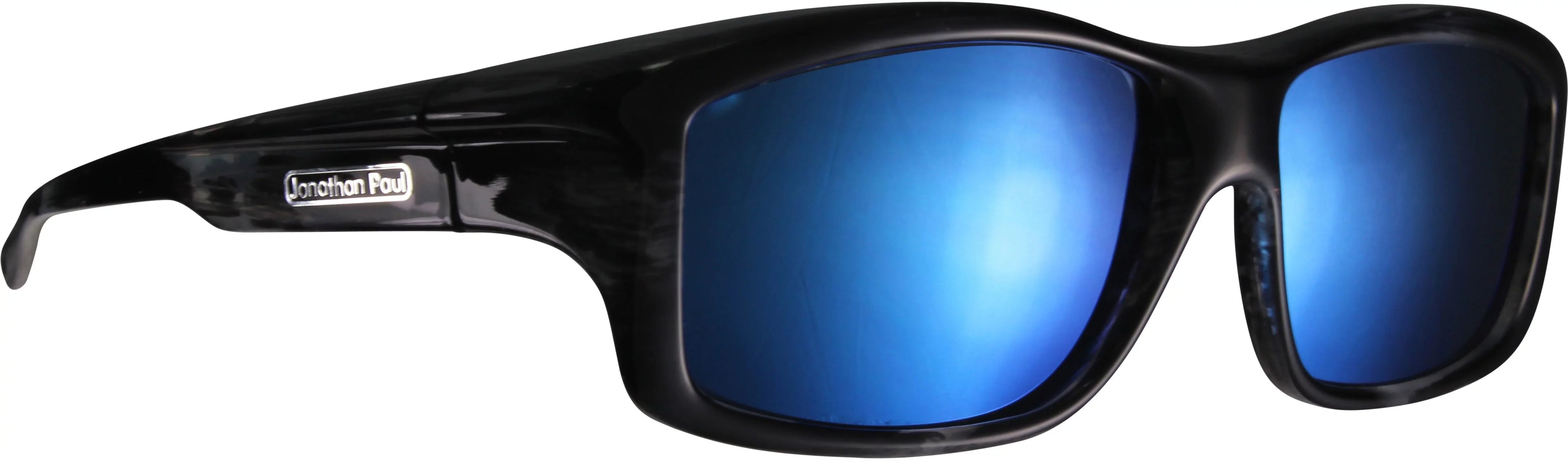 Yamba Blue Marble - Poly Polarized Gray with Blue Mirror Lens - Fits Over X-Large Eyewear - 146mm x 44mm