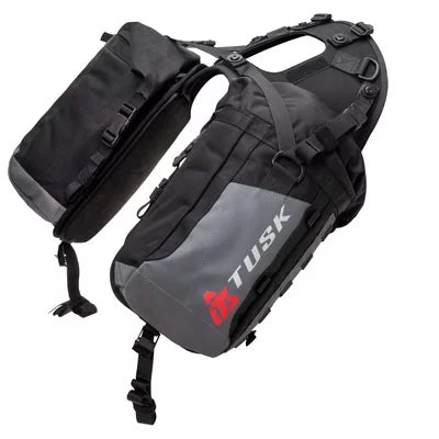 Tusk Excursion Rackless Luggage System w/ X-Small Dry Duffel Tail Bag Standard Heat Shield For   650 Strada 2013-2014