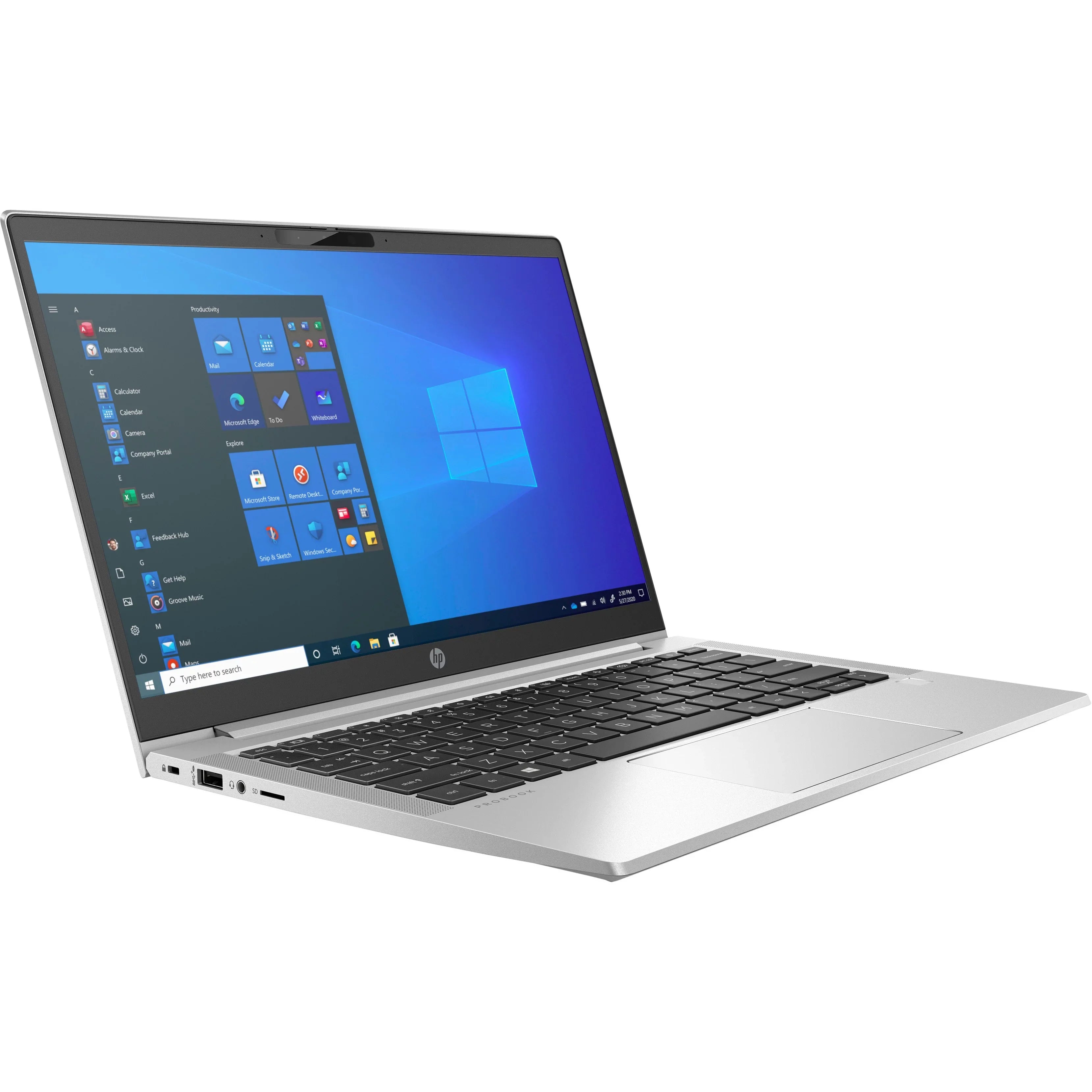ProBook 430 G8, 13.3\" Full , Intel Core i7-1165G7, Intel Iris Xe Graphics, 16GB , 512GB , Pike Silver Plastic, Windows 10 Pro