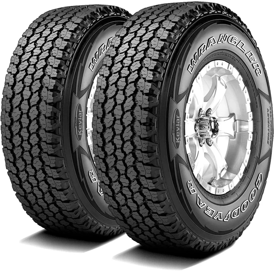 Goodyear Wrangler All-Terrain Adventure with Kevlar All Terrain 275/65R18 116T Light Truck Tire