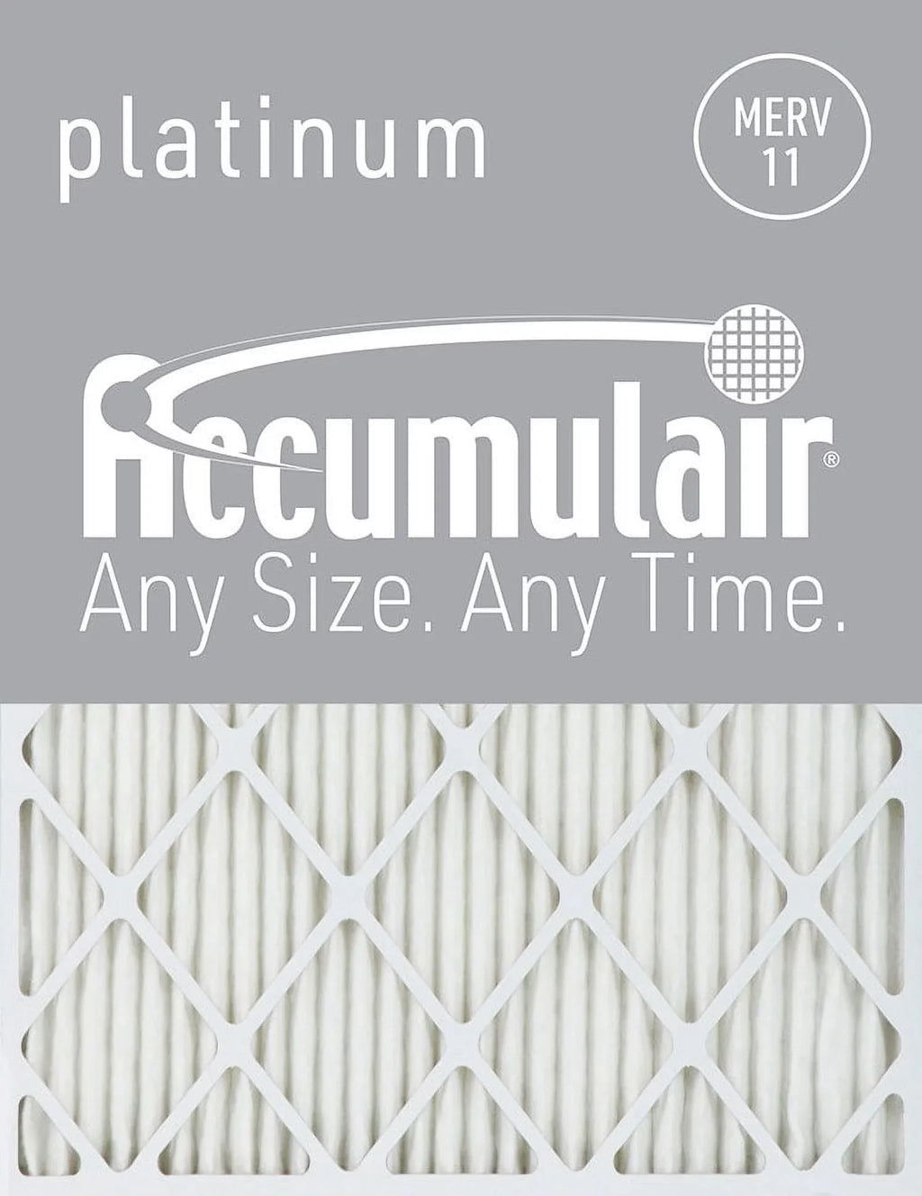 Accumulair Platinum 20x25x6  11 Air Filters (6 Pack)