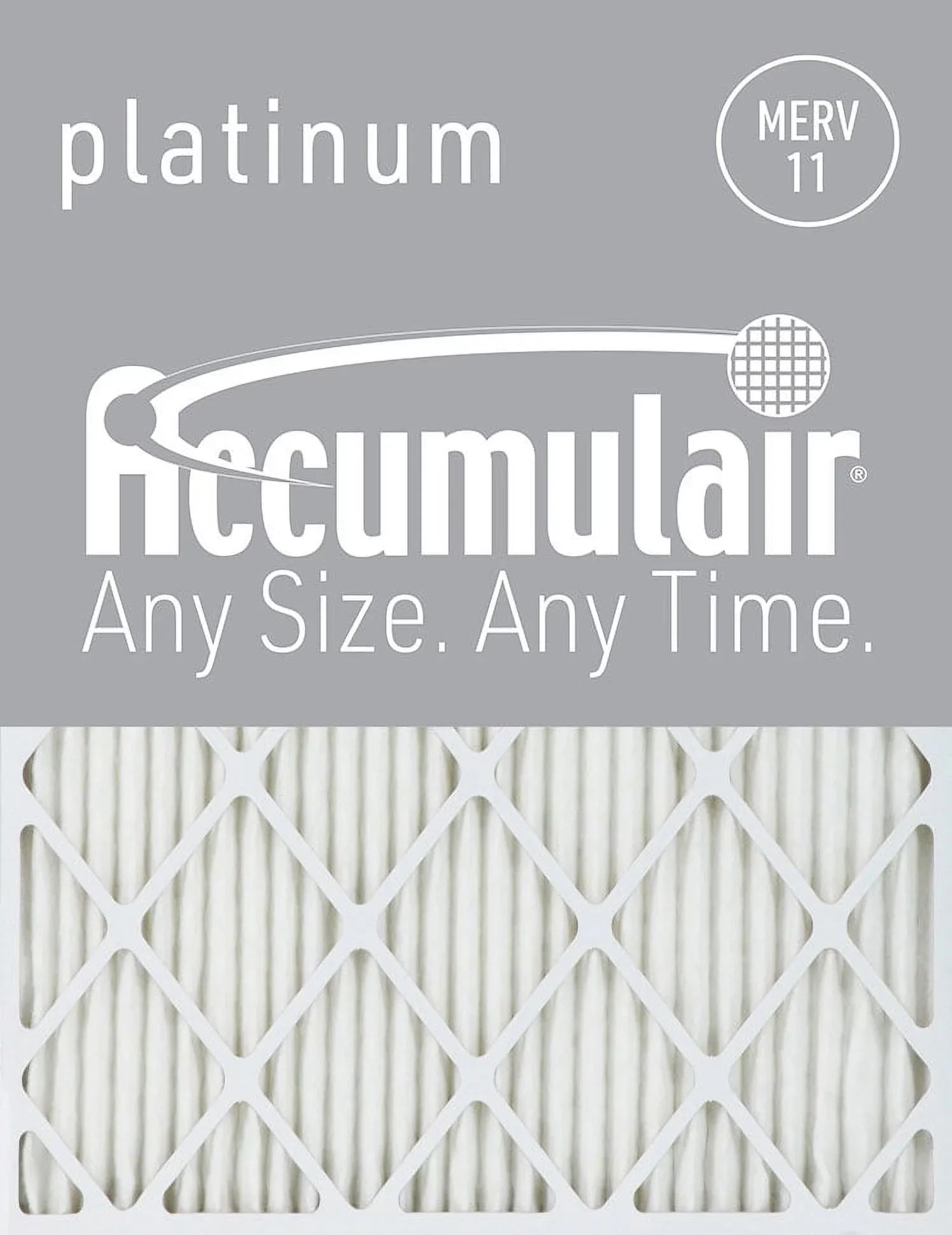Accumulair Platinum 20x25x6  11 Air Filters (6 Pack)