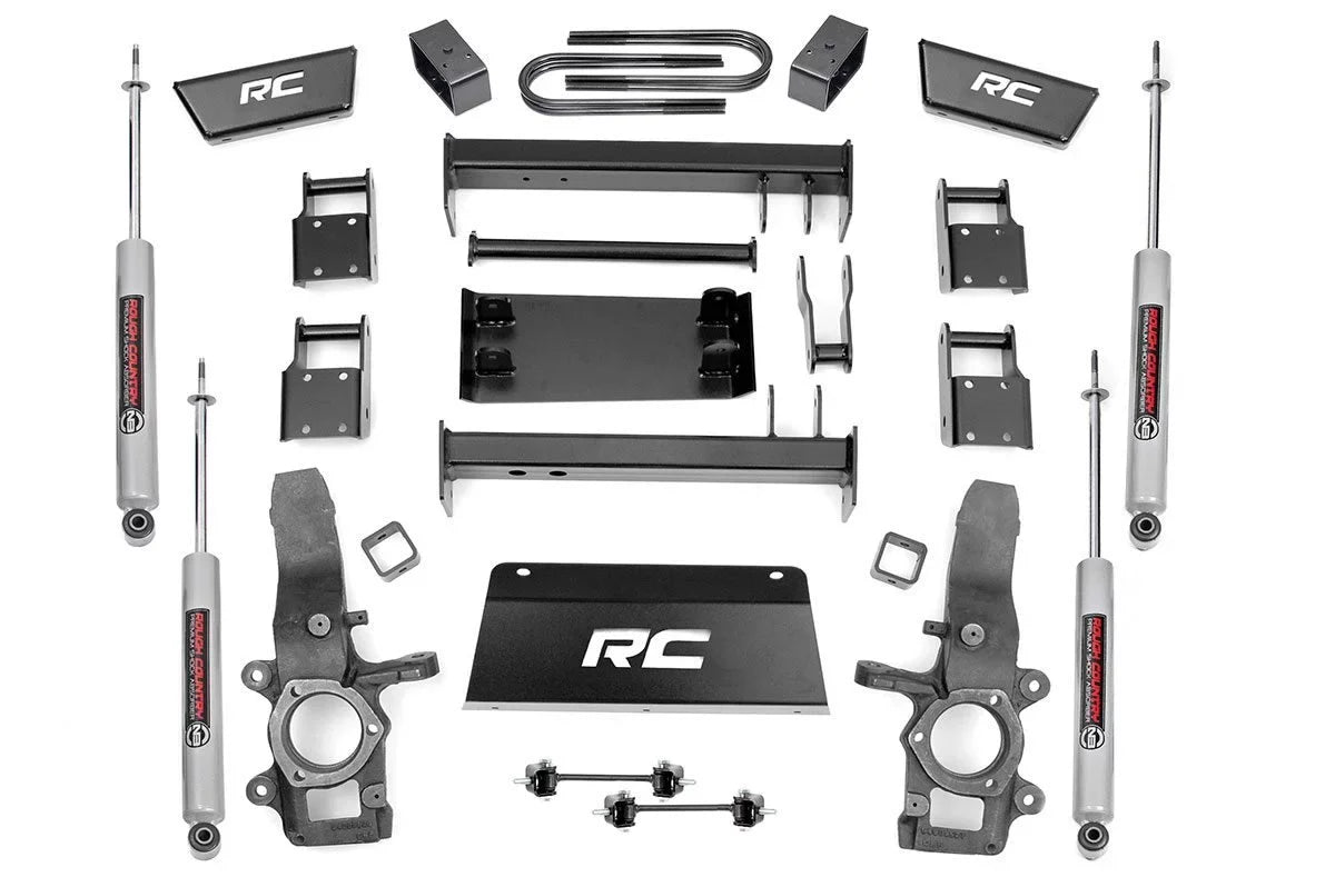 Rough Country 5" Lift Kit (fits) 1997-2003 F150 4WD | N3 Shocks | Lifted Knuckles Suspension System | 476.20