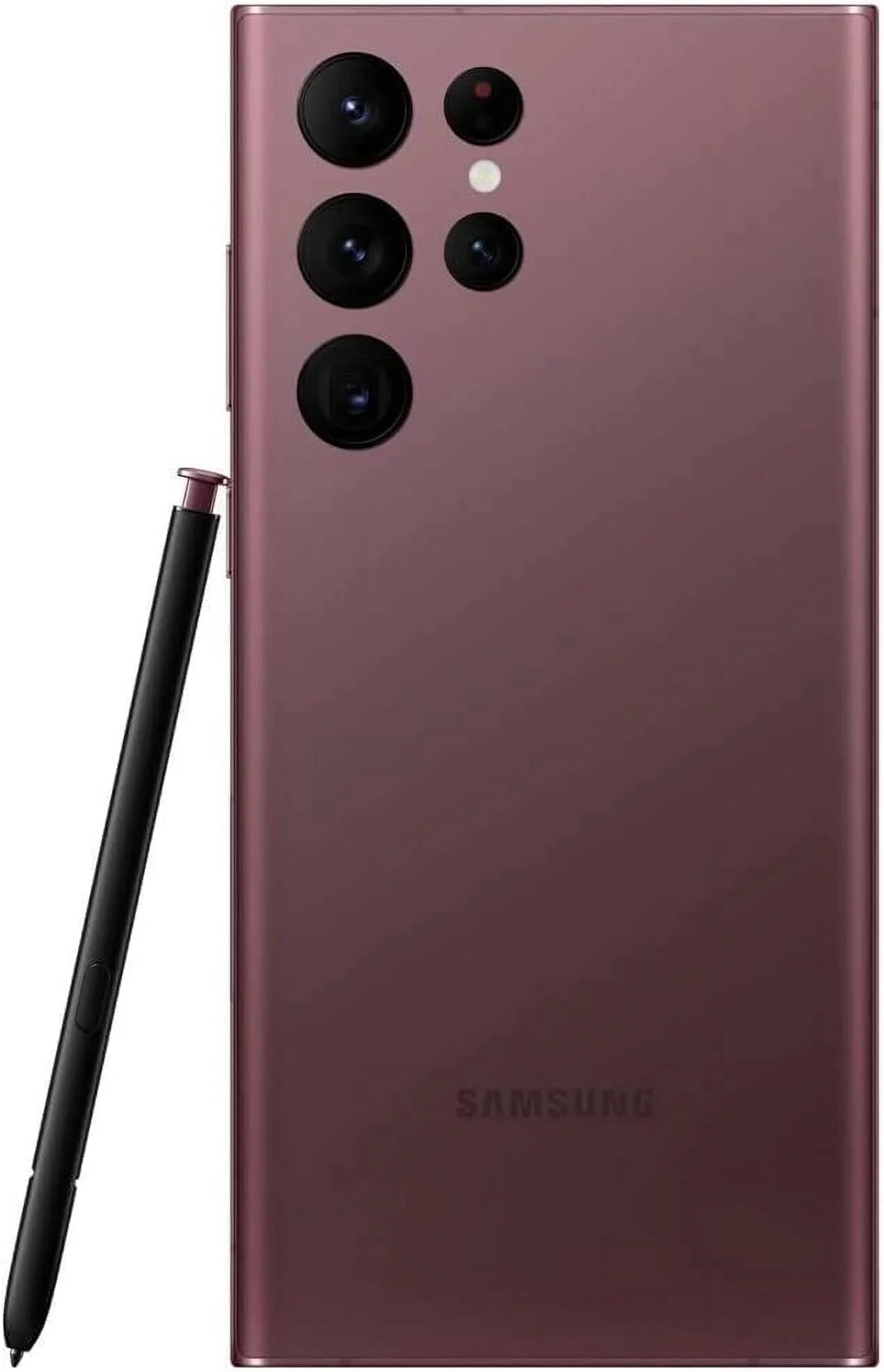 Restored Samsung Galaxy S22 Ultra 5G S908U (Fully Unlocked) 256GB Burgundy (Refurbished)
