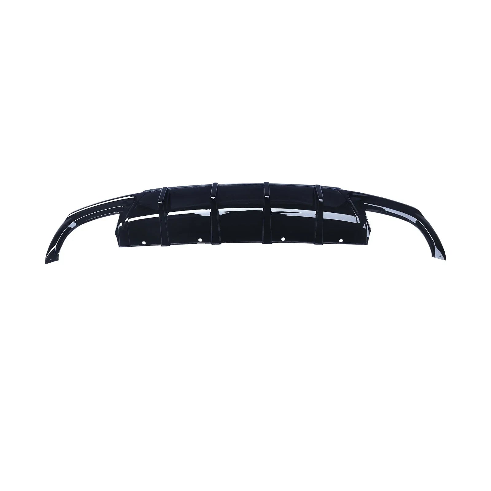 Rear Diffuser for 2015-2022 Chrysler 300  Back Lip Gloss Black Square Exhaust