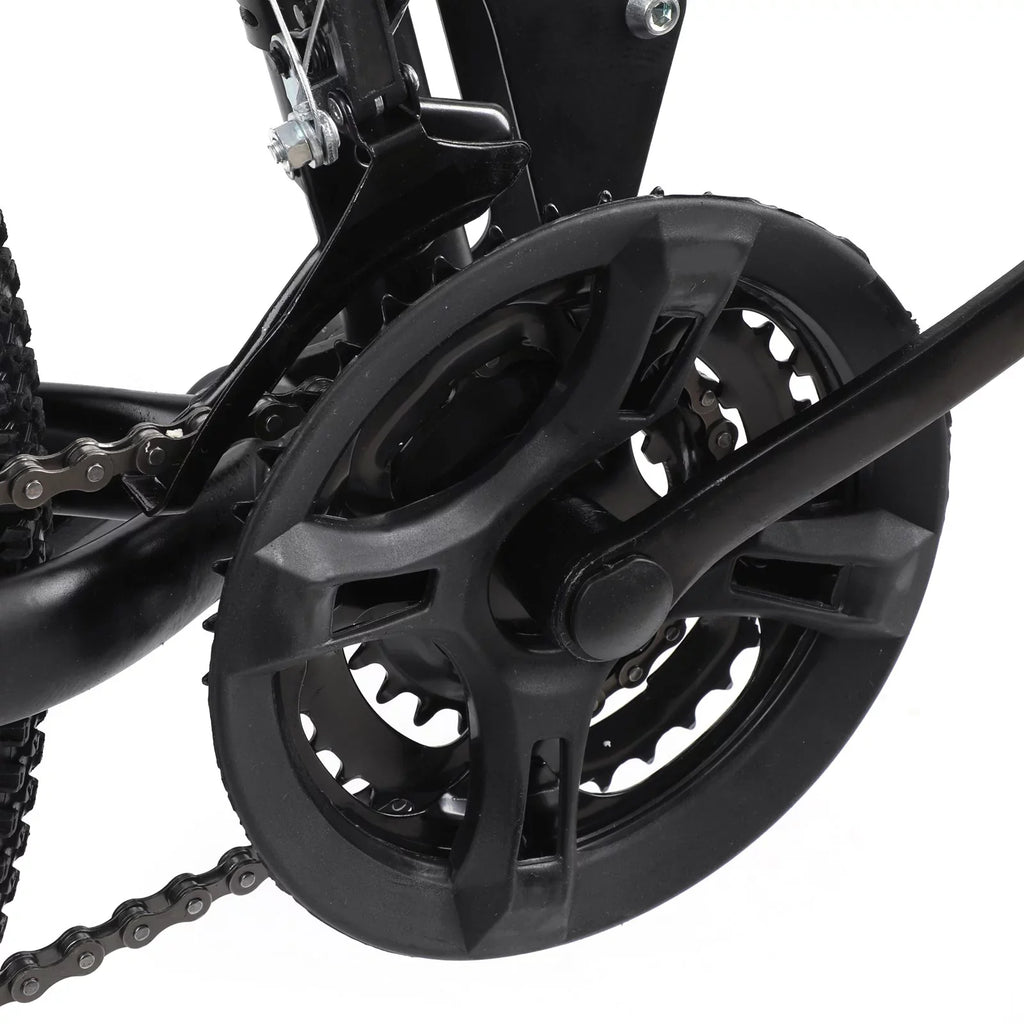 Unisex Adult Mountain Bike 27.5" Wheels Cycling Adults Mountain Bike 21 Speed Bicycle+Bike Lock+Air Pump