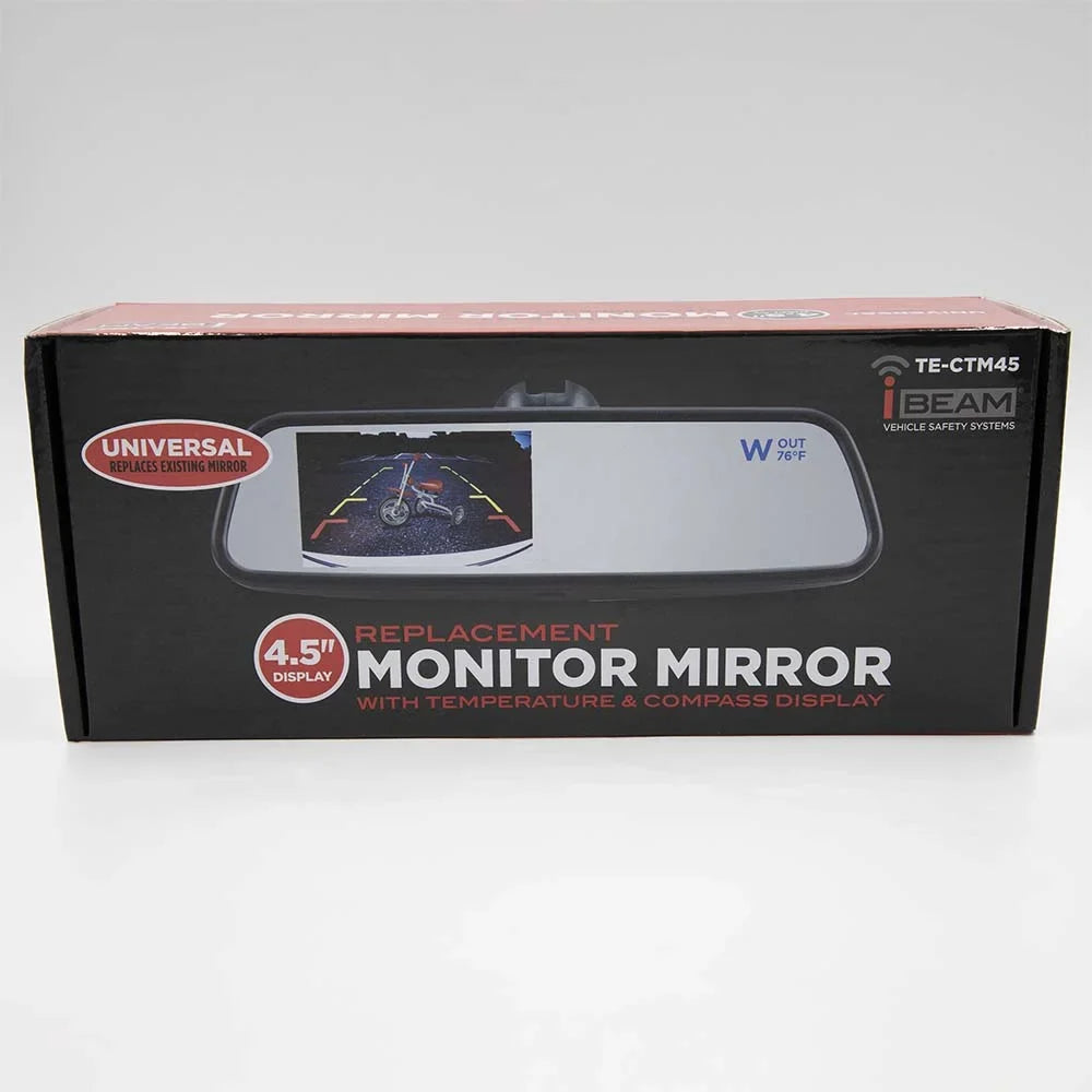 iBeam -CTM45 4.5" Compass/Temp Mirror Monitor